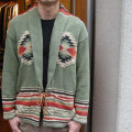 ����������ɥ���ե���˥� HAND KNIT CARDIGAN RAG